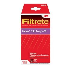 40130050 Hoover Fold Away Turbo Power 3100 HEPA Pleated filter, Upright (2PK)